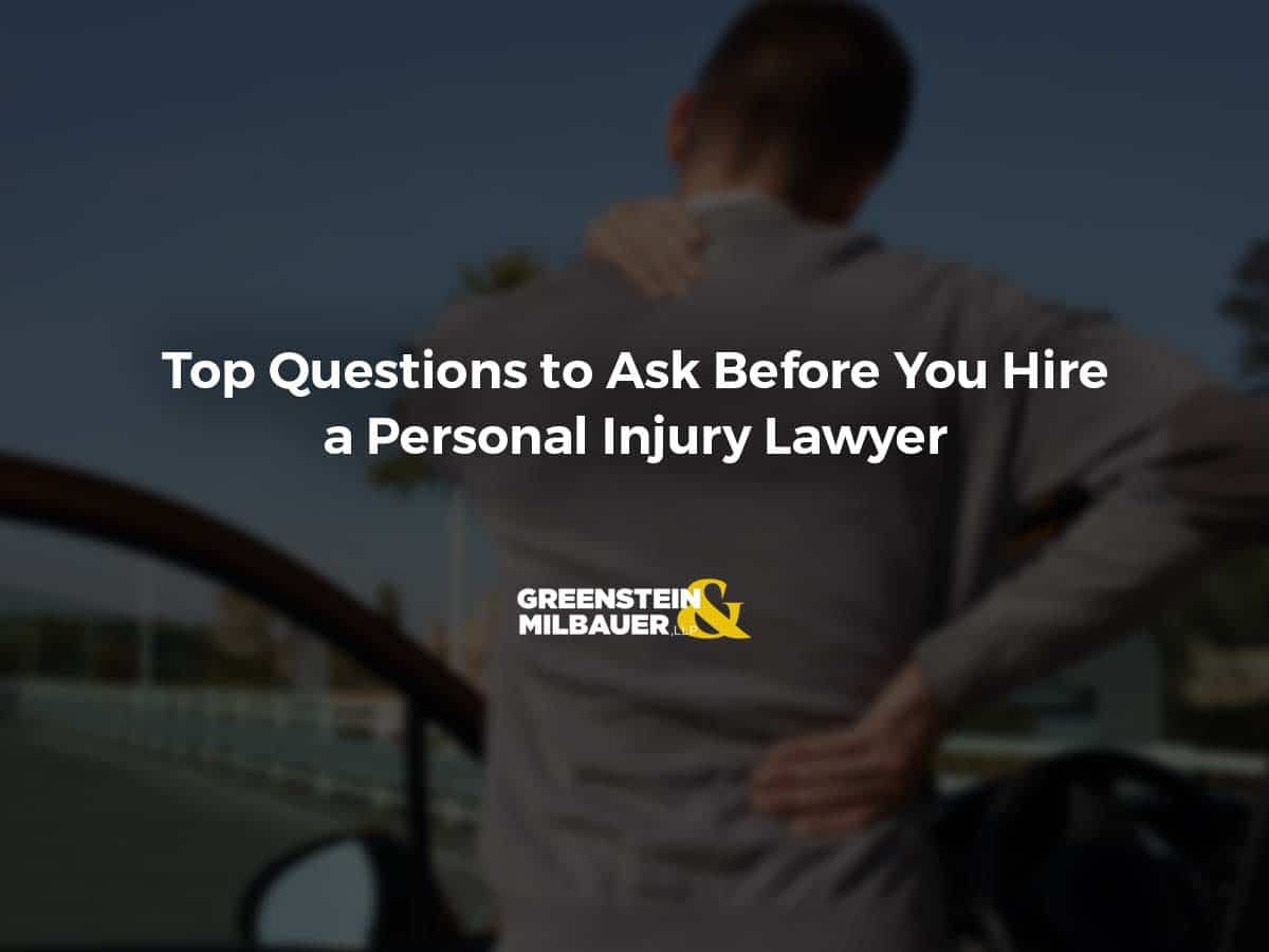 Top Questions to Ask Before You Hire a Personal Injury Lawyer