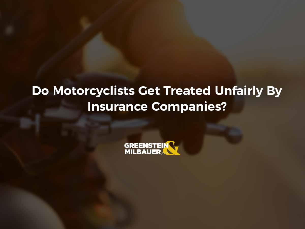 Do Motorcyclists Get Treated Unfairly by Insurance Companies?