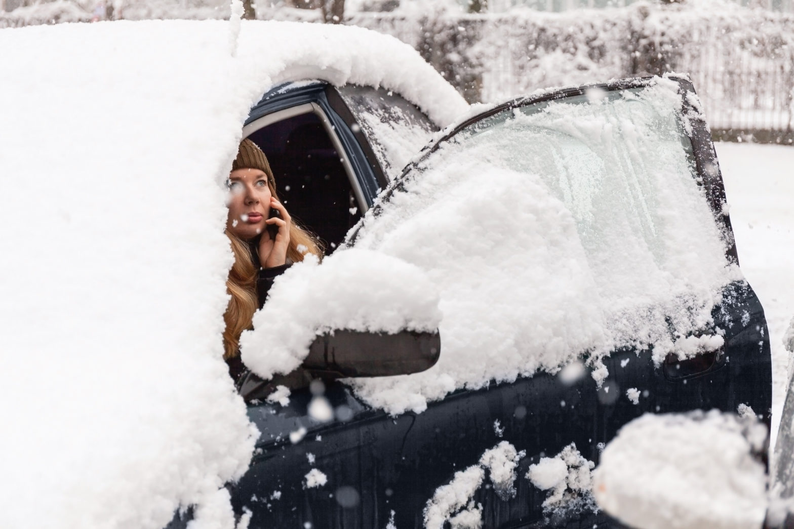 New York winter weather accident