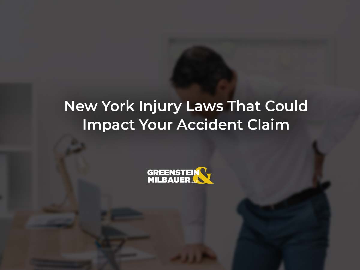 New York Injury Laws That Could Impact Your Accident Claim