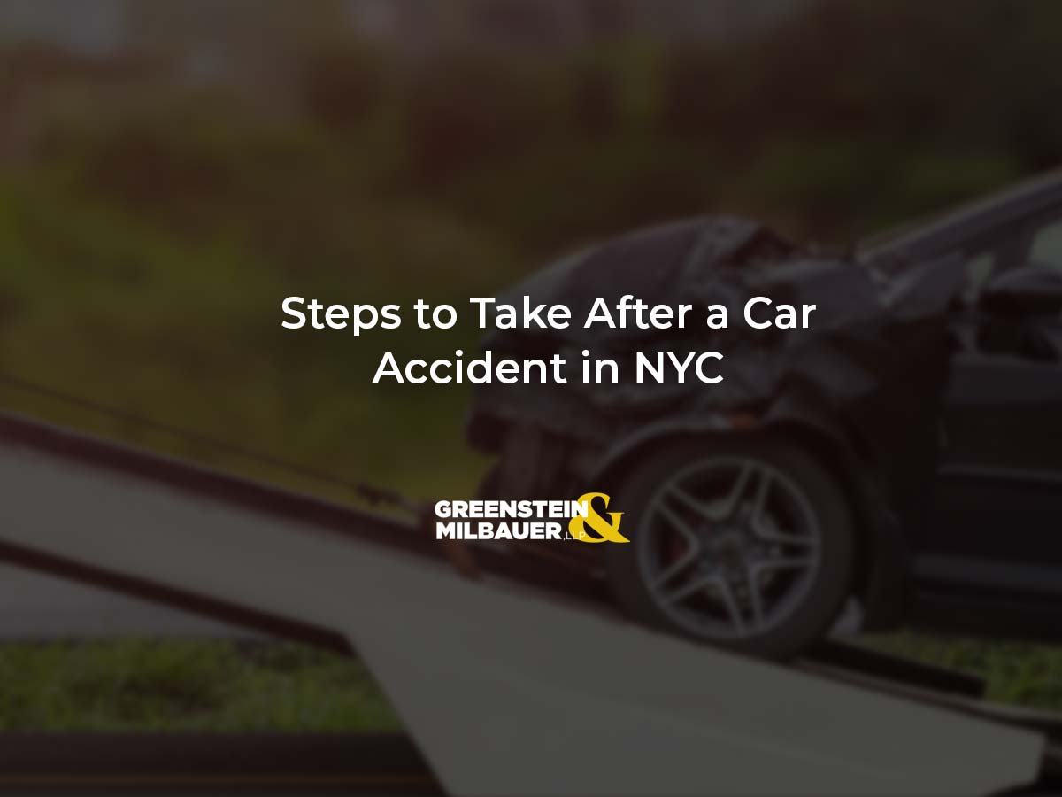 Steps to Take After a Car Accident in NYC